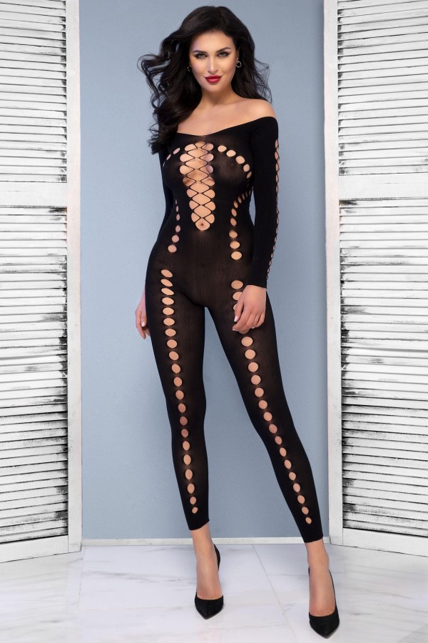 Bodystocking CR4646 schwarz von Chilirose kaufen | Fesselliebe