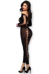 Bodystocking Cr4646 Schwarz von Chilirose kaufen - Fesselliebe