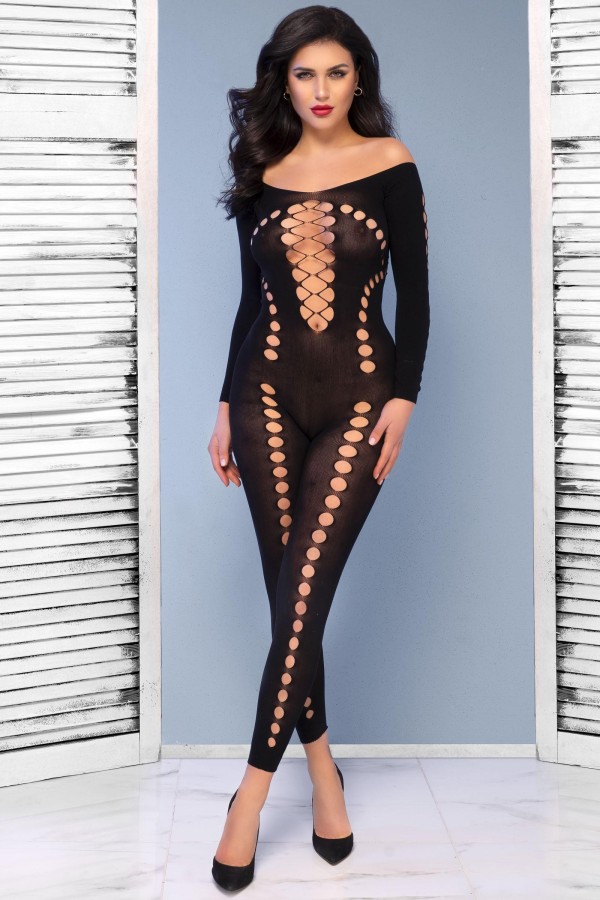 Bodystocking CR4646 schwarz von Chilirose kaufen | Fesselliebe