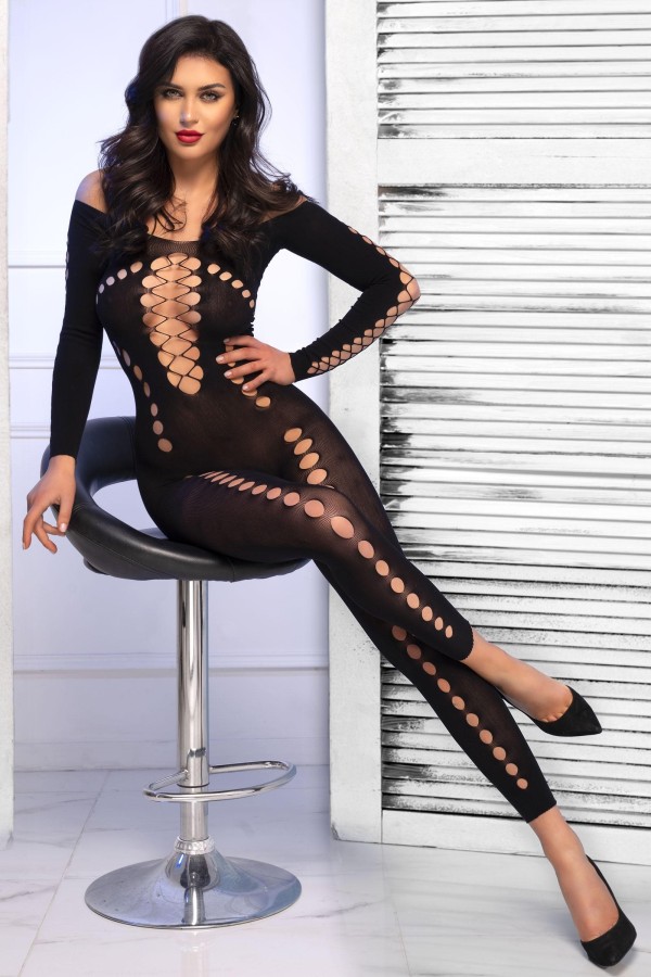 Bodystocking CR4646 schwarz von Chilirose kaufen | Fesselliebe