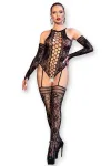 Bodystocking Cr4657 Schwarz von Chilirose kaufen - Fesselliebe