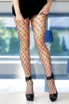 Strass-Netzstrumpfhose Cr4655 Schwarz von Chilirose kaufen - Fesselliebe