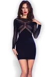 Minikleid CR4682 schwarz von Chilirose kaufen - Fesselliebe