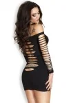 Nahtloses Minikleid Cr3608 Schwarz von Chilirose kaufen - Fesselliebe