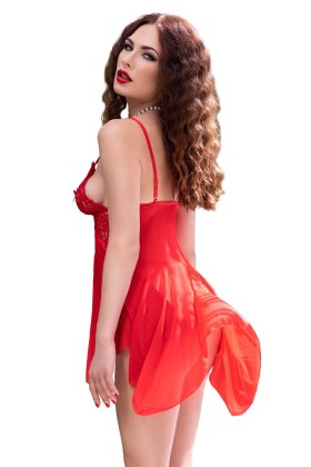 Babydoll CR4461 rot von Chilirose kaufen | Fesselliebe