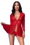 Negligee Cr4469 Rot von Chilirose kaufen - Fesselliebe