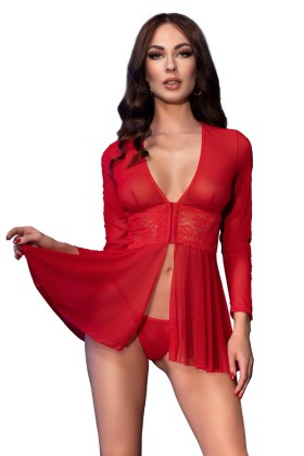 Negligee CR4469 rot von Chilirose kaufen | Fesselliebe