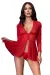 Negligee Cr4469 Rot von Chilirose