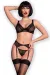 Spitzen-Set CR4692 schwarz von Chilirose