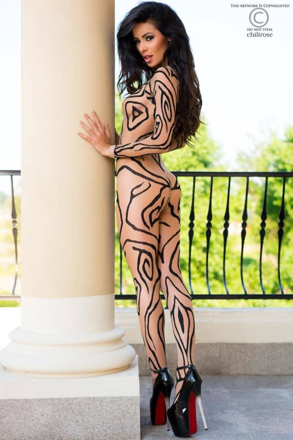 Bodystocking CR4092 von Chilirose kaufen | Fesselliebe