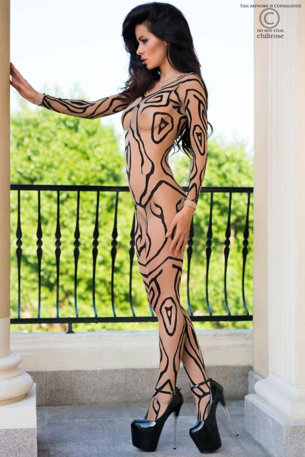 Bodystocking CR4092 von Chilirose kaufen | Fesselliebe