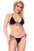 Mini-Bikini Cr4381 Schwarz von Chilirose