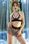 Leopard-Set Cr4499 von Chilirose kaufen - Fesselliebe