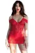 Babydoll CR4627 rot von Chilirose