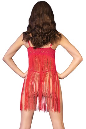 Babydoll + String CR4496 rot von Chilirose kaufen | Fesselliebe