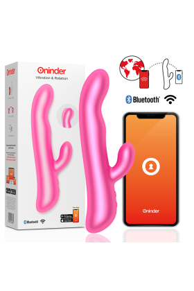 Oslo Vibration & Rotation Rosa - mit kostenloser App von Oninder kaufen | Fesselliebe