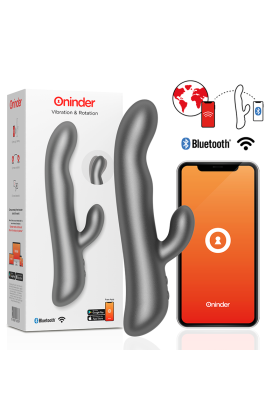 Oslo Vibration & Rotation Schwarz - mit kostenloser App von Oninder kaufen | Fesselliebe