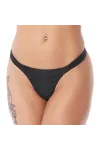 G-String Schwarz Elastisch von Bondage Play kaufen - Fesselliebe