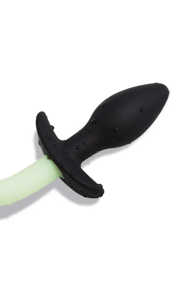 Glow in The Dark Dog Tail Butt Plug von Intoyou Shining Line kaufen - Fesselliebe