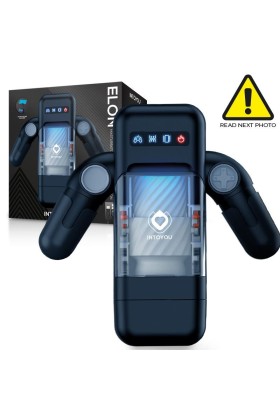 Elon Intelligenter Masturbator mit Auf- und Abbewegung, Vibration, Wärme und Telefonhalter von Intoyou kaufen | Fesselliebe