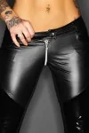 Schwarze Wetlook-Hose F115 von Noir Handmade Immoral Kollektion kaufen - Fesselliebe