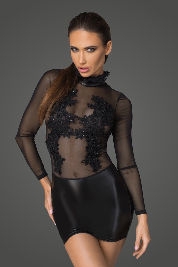 Minikleid F142 von Noir Handmade Diva Collection kaufen | Fesselliebe