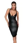 Schwarzes Minikleid F151 von Noir Handmade Muse Collection kaufen - Fesselliebe