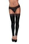 Powerwetlook Stockings mit Elastischen Bändern F158 von Noir Handmade Muse Collection kaufen - Fesselliebe