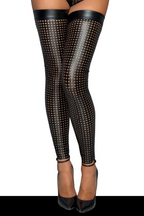 Laser Cut Strümpfe F236 von Noir Handmade Missbehaved Collection kaufen | Fesselliebe