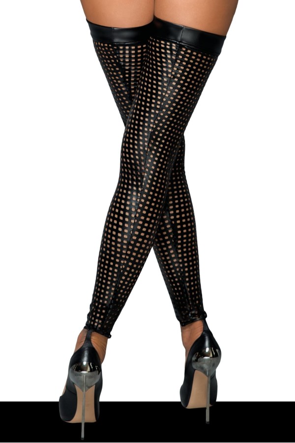Laser Cut Strümpfe F236 von Noir Handmade Missbehaved Collection kaufen | Fesselliebe