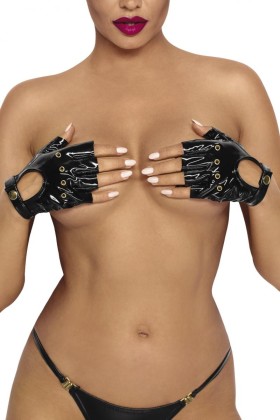 Kurzer Lackhandschuh F263 von Noir Handmade Fucking Fabulous Collection kaufen | Fesselliebe