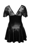 Schwarzes Minikleid F267 von Noir Handmade Curve Collection kaufen - Fesselliebe