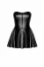 Wetlook Minikleid F308 von Noir Handmade