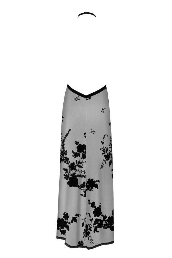 F312 Langes Kleid aus Netzmaterial von Noir Handmade kaufen | Fesselliebe