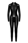 F319 Powerwetlook Catsuit mit Reißverschluss und Ring kaufen - Fesselliebe