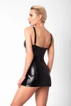 F320 Wetlook Minikleid mit Ring kaufen - Fesselliebe