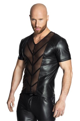 Schwarzes Shirt H029 von Noir Handmade kaufen | Fesselliebe