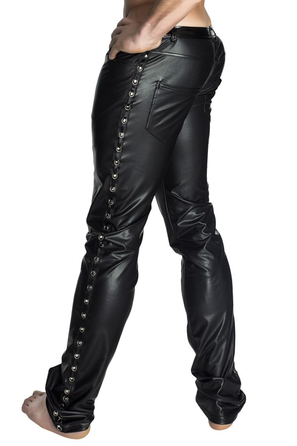 Schwarze Lange Hose H039 von Noir Handmade kaufen | Fesselliebe
