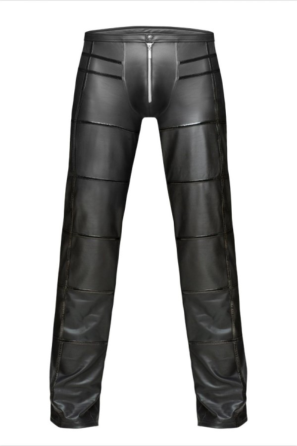 Schwarze Lange Hose H021 von Noir Handmade kaufen | Fesselliebe