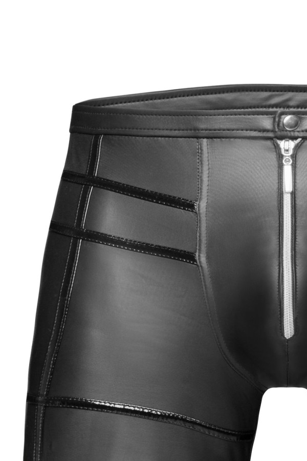 Schwarze Lange Hose H021 von Noir Handmade kaufen | Fesselliebe