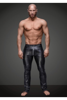 Schwarze Lange Hose H021 von Noir Handmade kaufen | Fesselliebe