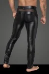 Powerwetlook-Longpants mit Einsätzen und Taschen Aus 3d-Netz H059 von Noir Handmade Rebellious Collection kaufen - Fesselliebe