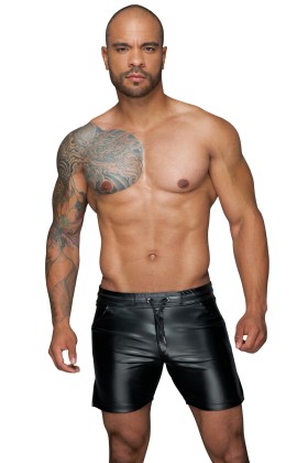 Powerwetlook Shorts H061 von Noir Handmade Missbehaved Collection kaufen | Fesselliebe