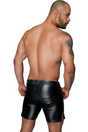 Powerwetlook Shorts H061 von Noir Handmade Missbehaved Collection kaufen | Fesselliebe