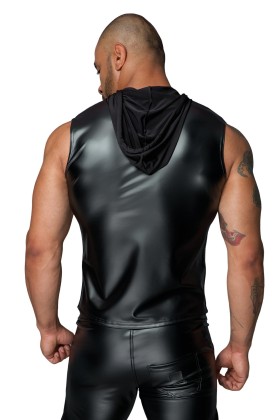 Kapuzenshirt mit Zwei-Wege Zipper H062 von Noir Handmade Missbehaved Collection kaufen | Fesselliebe