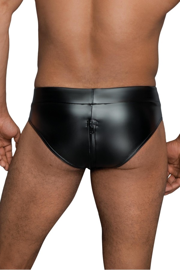 Shorts mit Durchgehendem Reißverschluss H065 von Noir Handmade Missbehaved Collection kaufen | Fesselliebe