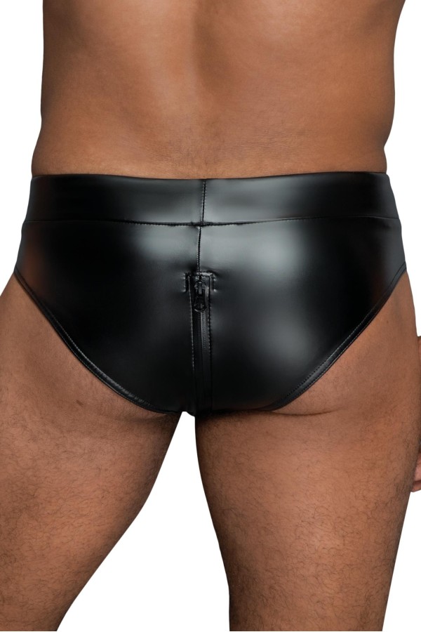 Shorts mit Durchgehendem Reißverschluss H065 von Noir Handmade Missbehaved Collection kaufen | Fesselliebe