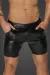 Snake Wetlook Shorts H068 von Noir Handmade Alpha Collection