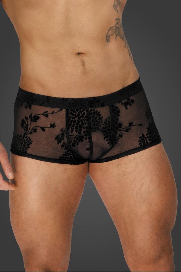 Flower Flock Shorts H074 von Noir Handmade Alpha Collection kaufen | Fesselliebe