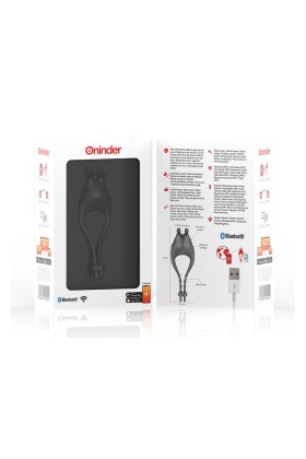 Pampa wiederaufladbarer Einstellbarer Vibratorring mit Klitorisstimulator 10 Geschwindigkeiten - mit kostenloser App von Oninder kaufen | Fesselliebe